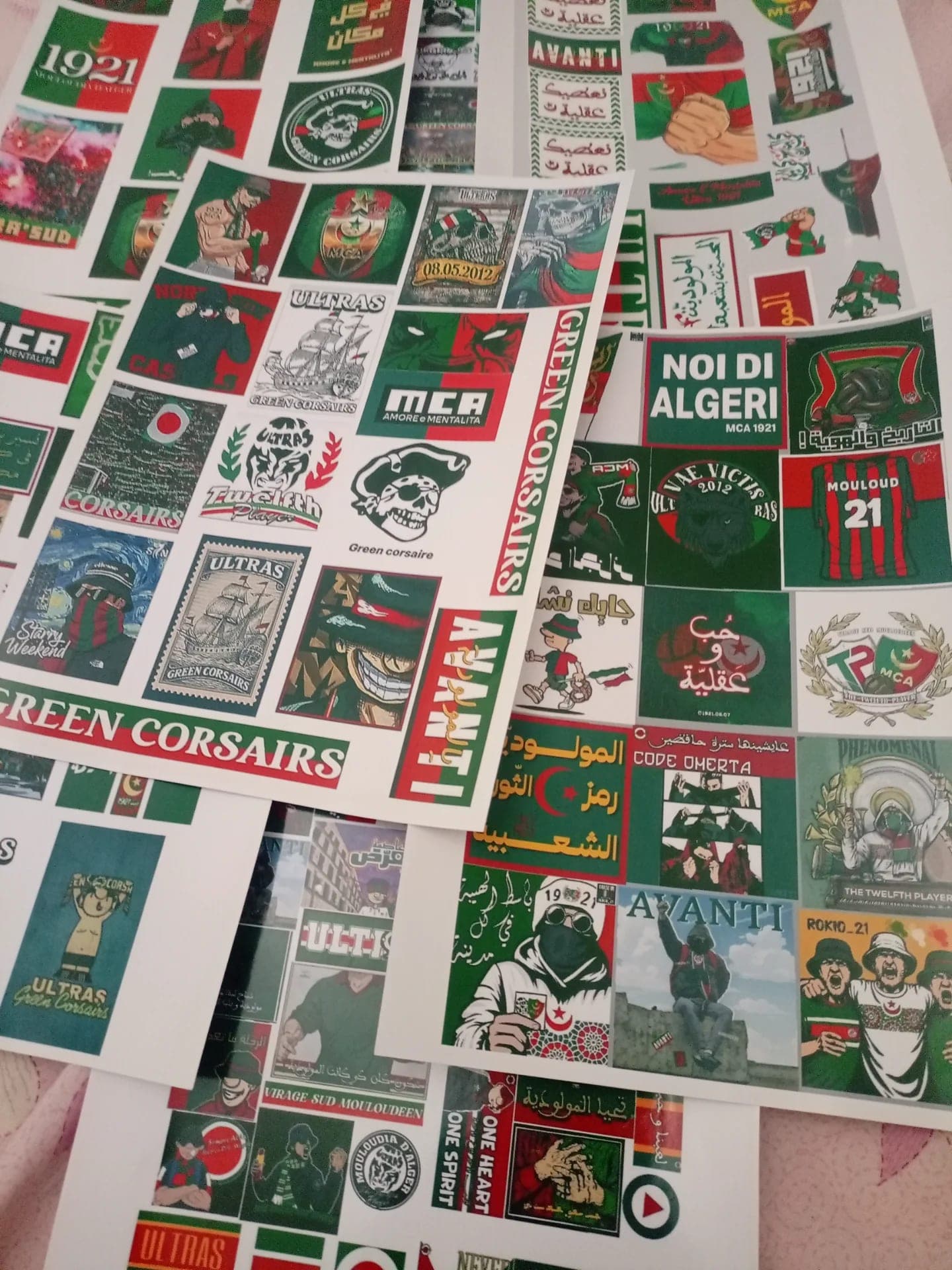 Stickers Mouloudia